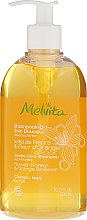 Delikatny szampon do włosów suchych Miód i kwiat pomarańczy - Melvita Gentle Nourishing Shampoo — Zdjęcie N3
