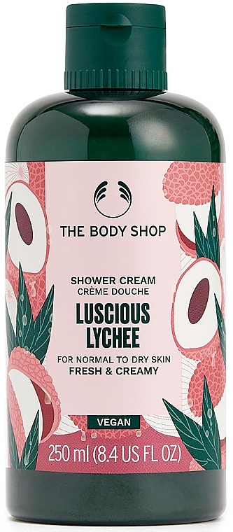 Żel pod prysznic Luscious Lychee - The Body Shop Shea Luscious Lychee Shower Cream — Zdjęcie N1