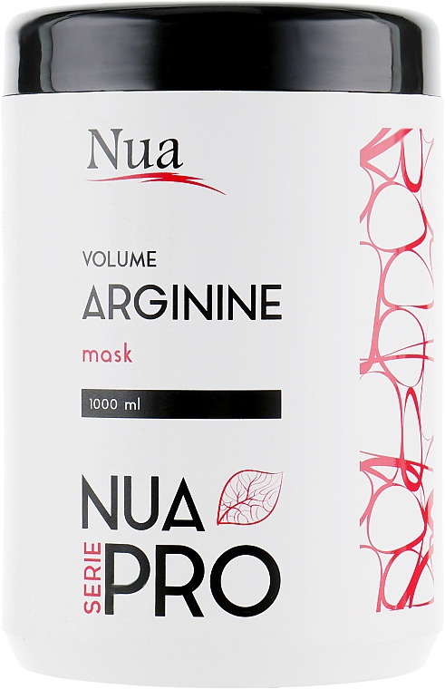 Maska zwiększająca objętość włosów z argininą - Nua Pro Volume with Arginine Mask — Zdjęcie N1