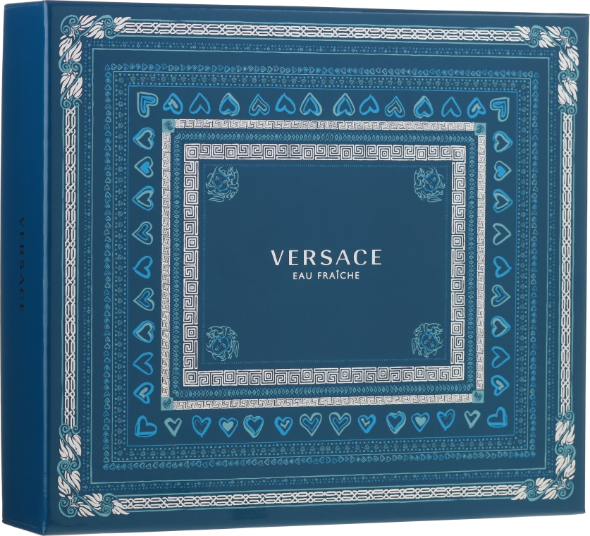 Versace Man Eau Fraiche - Zestaw (edt 100 ml + sh/gel 150 ml + edt/10ml) — Zdjęcie N1