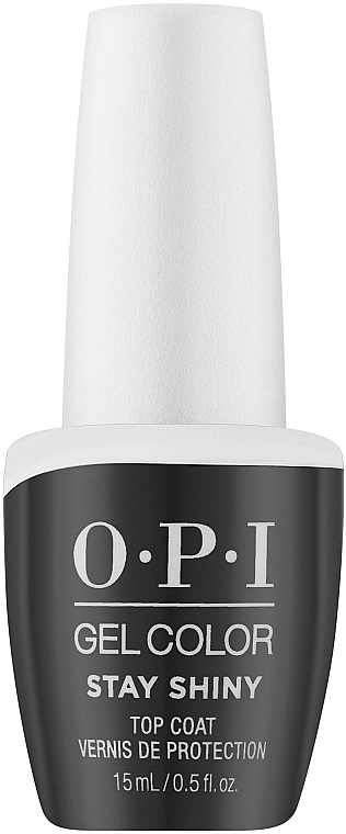 Zabezpieczający top coat - OPI. Gel Stay Shiny Top Coat — Zdjęcie N1