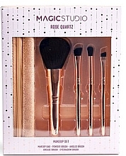 Zestaw pędzli do makijażu, 5 szt. - Magic Studio Rose Quartz Make-Up Brush Set  — Zdjęcie N1
