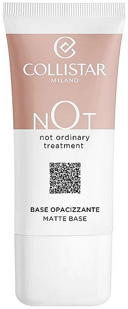 Matująca baza pod makijaż - Collistar Not Ordinary Treatment Matte Base — Zdjęcie N2