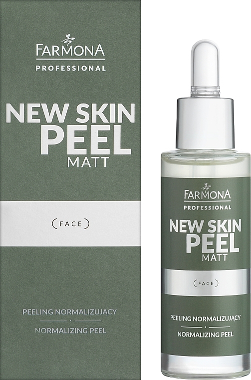 Normalizujący peeling kwasowy do twarzy - Farmona Professional New Skin Peel Matt — Zdjęcie N2