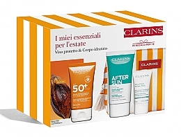 Zestaw, 5 produktów - Clarins Sun Face Expert — Zdjęcie N2