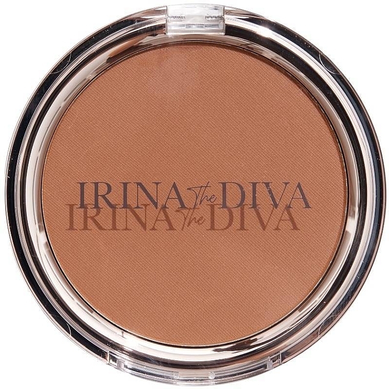 Brązujący puder do twarzy - Irina The Diva No Filter Matte Bronzing Powder — Zdjęcie N1