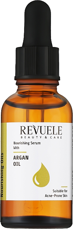 Odżywcze serum do twarzy z olejkiem arganowym - Revuele Nourishing Serum Argan Oil — Zdjęcie N1