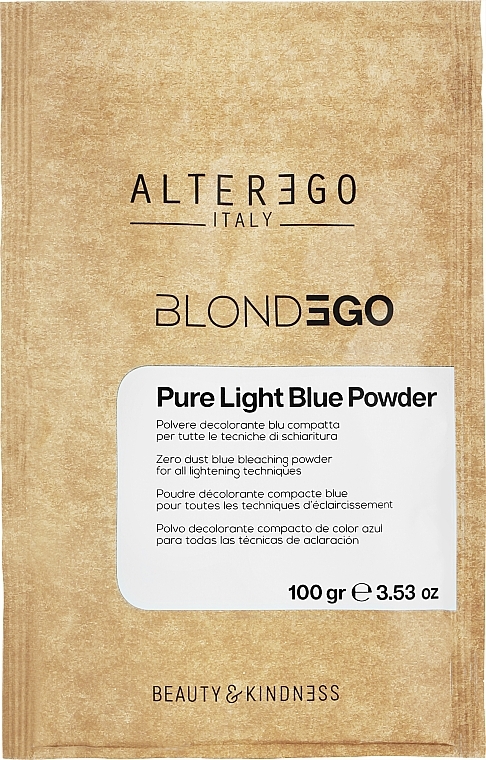 Puder rozjaśniający do włosów - AlterEgo BlondEgo Pure Light Blue Powder — Zdjęcie N1
