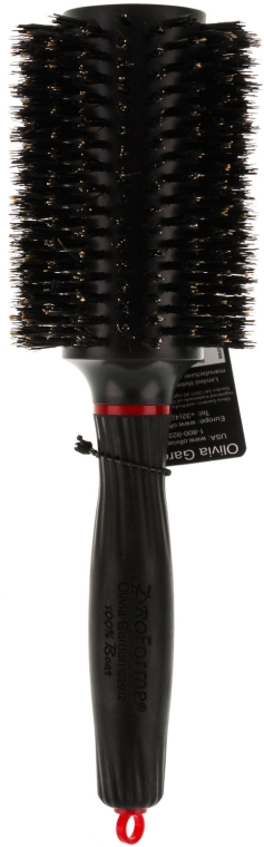 Szczotka do włosów z naturalnym włosiem 40 mm - Olivia Garden Pro Forme F-40 — Zdjęcie N1