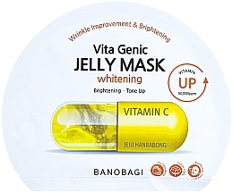 Kup Rozświetlająca maseczka do twarzy w płacie - BanoBagi Vita Genic Jelly Mask Whitening