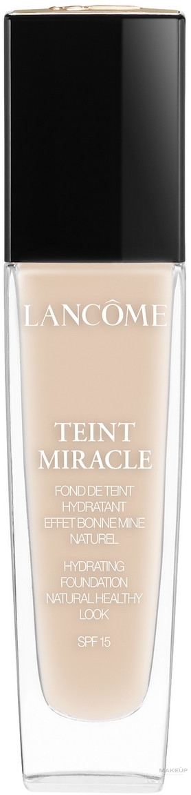 PRZECENA! Podkład rozświetlający - Lancome Teint Miracle SPF 15 * — Zdjęcie 010 - Beige Porcelaine