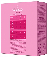 Zestaw kubeczków menstruacyjnych, różowy, rozmiar S-M - Perfect Cup — Zdjęcie N2