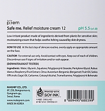 Nawilżający krem do twarzy - Make P:rem Safe Me Relief Moisture Cream — Zdjęcie N3
