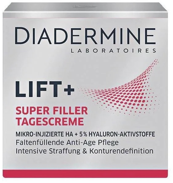 Hialuronowy krem przeciwzmarszczkowy na dzień - Diadermine Lift+ Super Filler Hyaluron Anti-Age Tagescreme — Zdjęcie N1
