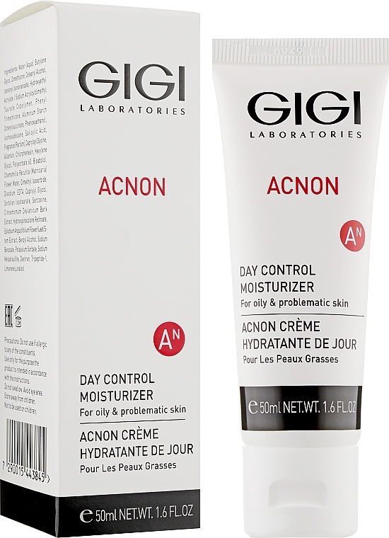 Nawilżający krem na dzień do skóry tłustej i mieszanej - Gigi Acnon Day Control Moisturizer — Zdjęcie N2