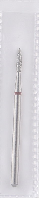 Frez diamentowy, ścięty stożek, L-8 mm, 1,8 mm, czerwony XL - Head The Beauty Tools — Zdjęcie N1