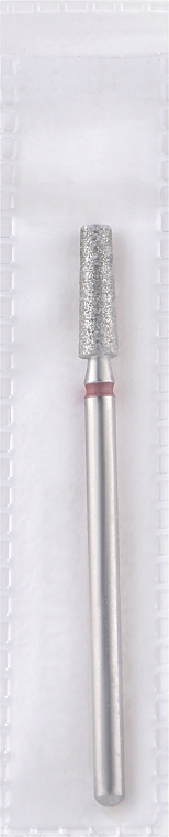 Frez diamentowy 3,1 mm, L-10 mm, stożek ścięty, czerwony - Head The Beauty Tools — Zdjęcie N1