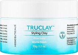 Matująca glinka do stylizacji włosów o średnim utrwaleniu - Mediceuticals Truclay Styling Clay  — Zdjęcie N2