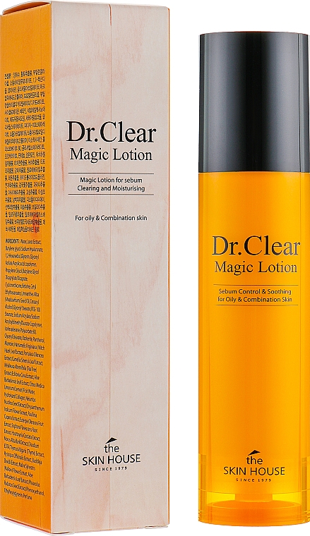 Oczyszczający lotion kojący do cery tłustej i mieszanej - The Skin House Dr.Clear Magic Lotion — Zdjęcie N1