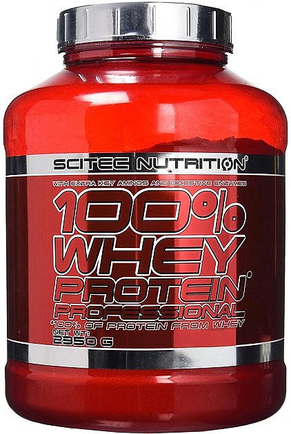 Naturalna odżywka białkowa - Scitec Nutrition 100% Whey Protein Professional Lemon Cheescake — Zdjęcie N1