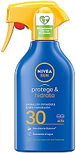 Ochronna mgiełka do ciała - NIVEA SUN Protect & Hydrate SPF30 Spray — Zdjęcie N1