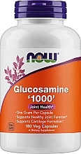 Suplement diety z glukozaminą, 1000 mg - Now Foods Glucosamine  — Zdjęcie N2