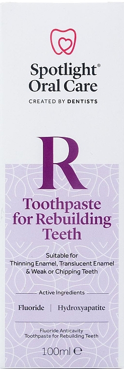 Pasta do zębów odbudowująca zęby - Spotlight Oral Care Toothpaste for Rebuilding Teeth — Zdjęcie N2