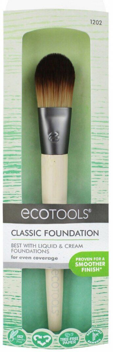 Pędzel do podkładu - EcoTools Flat Foundation Brush — Zdjęcie N2