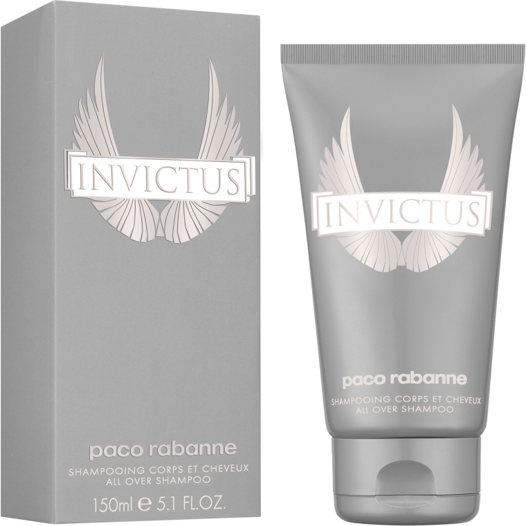 Perfumowany szampon do włosów i ciała - Paco Rabanne Invictus — Zdjęcie N1