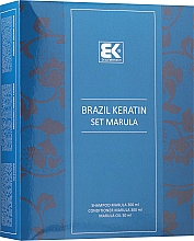 Kup Zestaw do włosów - Brazil Keratin Marula (shm 300 ml + cond 300 ml + oil 100 ml)
