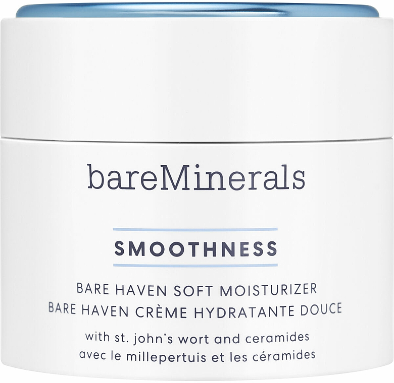 Nawilżający krem ​​do twarzy - Bare Minerals Smoothness Bare Haven Soft Moisturizer — Zdjęcie N1