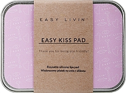 Silikonowa maska do ust wielokrotnego użytku - Easy Livin Easy Kiss Pad — Zdjęcie N2