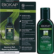 PREZENT! Odżywczy szampon naprawczy do włosów - BiosLine BioKap Nourishing Repair Shampoo — Zdjęcie N1