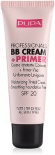 Kup Krem BB i baza pod makijaż do każdego typu cery - Pupa Professionals BB Cream + Primer SPF 20