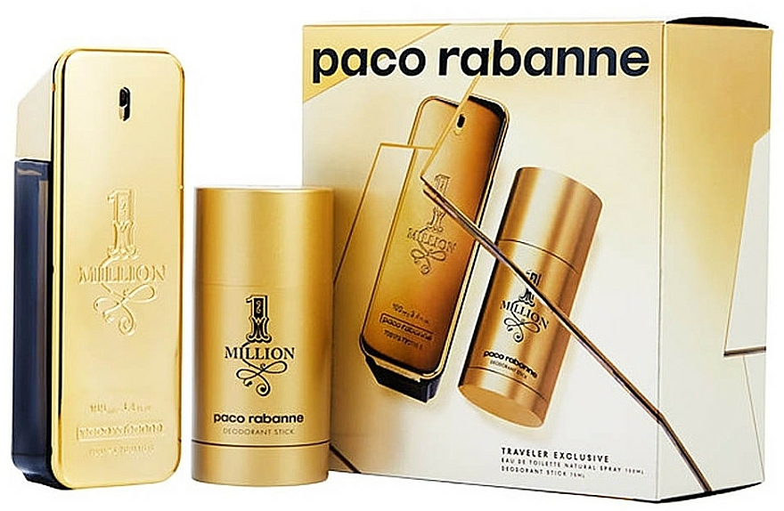 Paco Rabanne 1 Million - Zestaw (edt/100ml + deo/75ml) — Zdjęcie N1