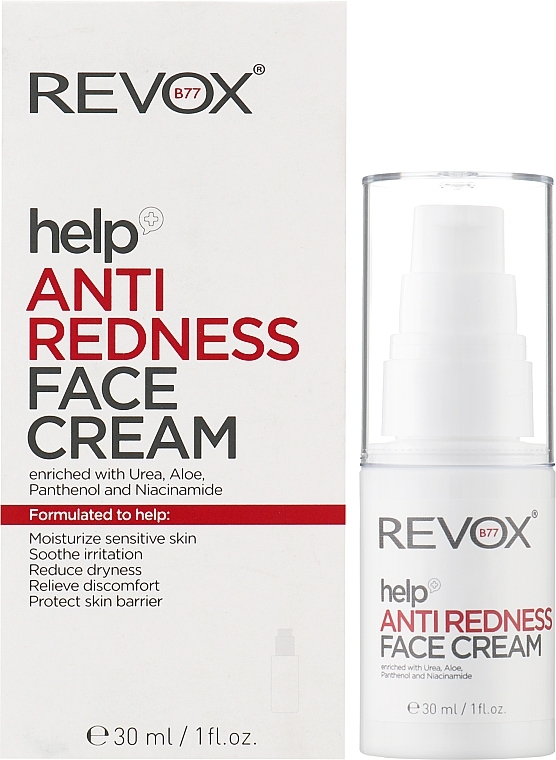 Krem przeciw zaczerwienienieniom - Revox Help Anti Redness Face Cream — Zdjęcie N2