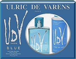 Ulric de Varens UDV Blue - Zestaw (edt 100 ml + deo 200 ml) — Zdjęcie N1