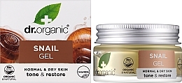 Żel ze śluzem ślimaka do twarzy i ciała - Dr Organic Bioactive Skincare Snail Gel — Zdjęcie N2