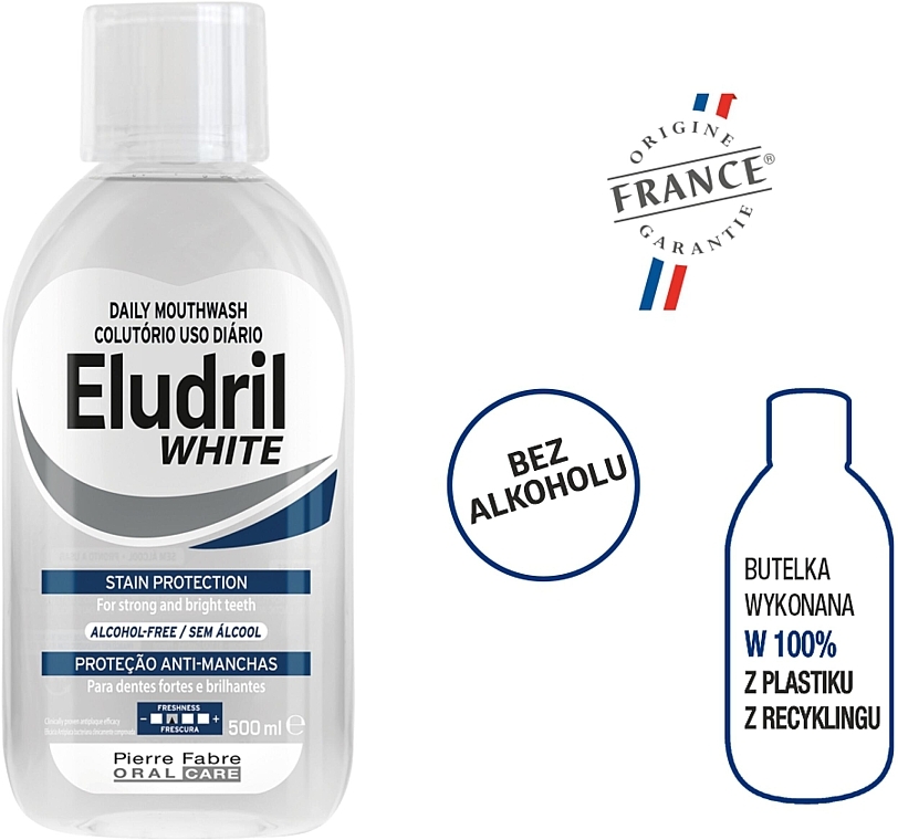 Płyn do płukania ust - Pierre Fabre Eludril White Mouthwash — Zdjęcie N5