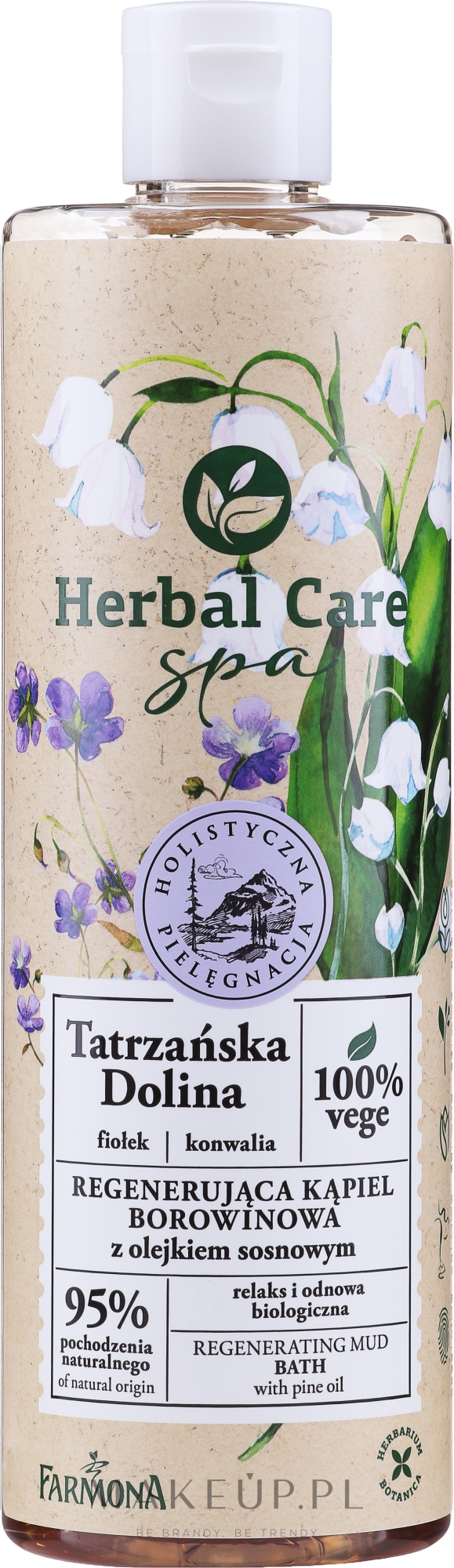 Płyn do kąpieli z olejkiem sosnowym - Farmona Herbal Care SPA — Zdjęcie 400 ml