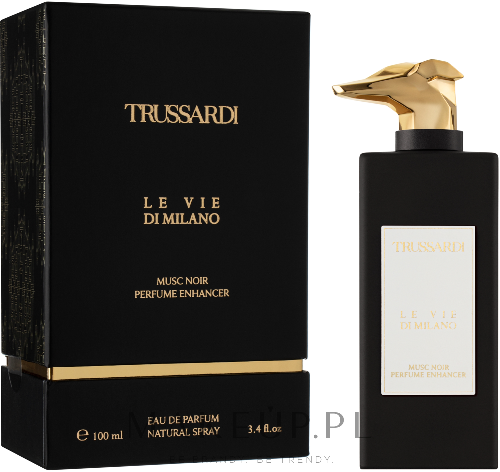 Trussardi Le Vie di Milano Musc Noire Enhancer - Woda perfumowana — Zdjęcie 100 ml