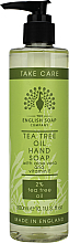 Mydło w płynie do rąk z olejkiem z drzewa herbacianego - The English Soap Company Take Care Collection Tea Tree Oil Hand Soap — Zdjęcie N1