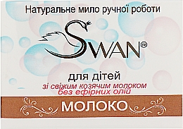 Kup Naturalne ręcznie robione mydło dla dzieci Mleko - Swan