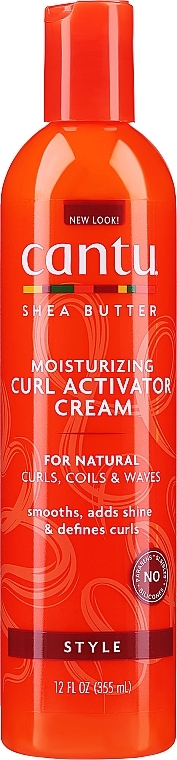 Kremowy aktywator do włosów kręconych - Cantu Shea Butter for Natural Hair Moisturizing Curl Activator Cream — Zdjęcie N1