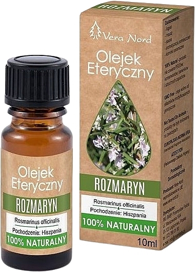 Olejek eteryczny Lemongrass - Vera Nord Rosemary Essential Oil — Zdjęcie N1