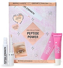 Kup Zestaw - Revolution Skincare Peptide Power Lash And Lip Duo Gift Set (lip/balm/15ml + lash/brow/ser/3ml)