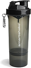Szejker, 500 ml - SmartShake Slim Black — Zdjęcie N1