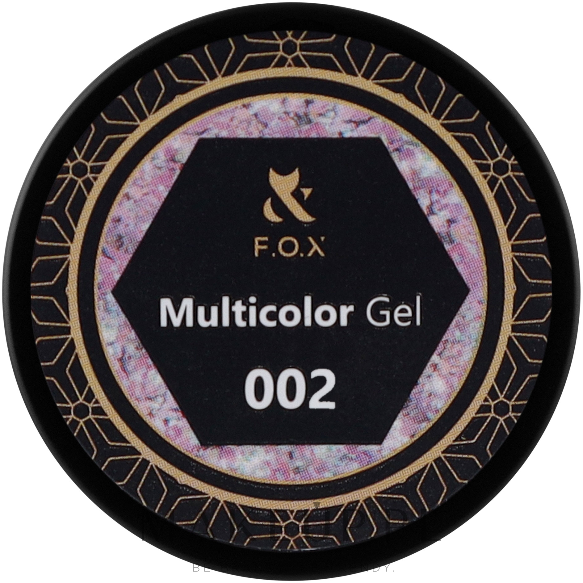 Żel do stylizacji paznokci - F.O.X Multicolor Gel — Zdjęcie 002