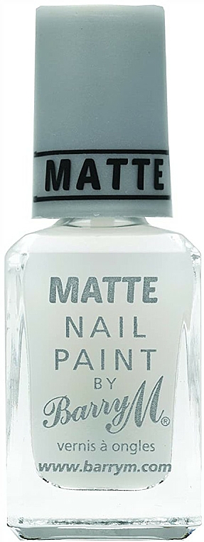Matowy top do paznokci - Barry M Matte Nail Paint Top Coat — Zdjęcie N1