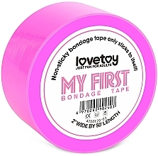 Kup Taśma do wiązania, fuksjowa - LoveToy My First Non-Sticky Bondage Tape